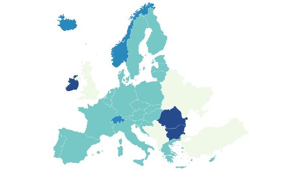 Schengen Eremua, Kroazia aintzat hartuta.