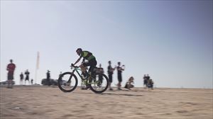 Zuberok irabazi du Titan Deserteko 4. etapa; Valero irabazleak Zubeldia eta Lemoakoa izan ditu lagun podiumean