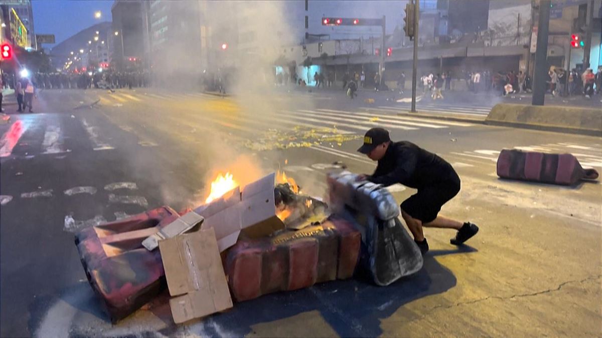 Protestas en Perú