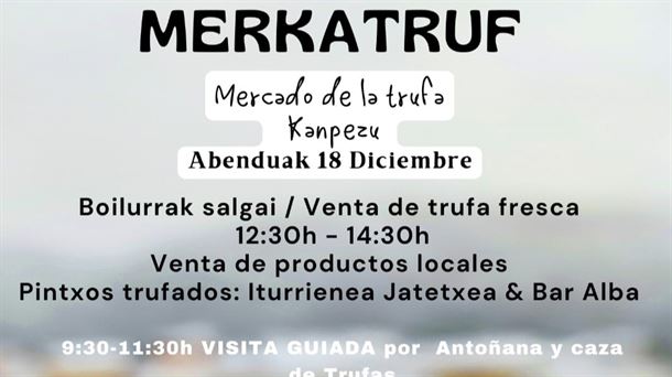 Kanpezu acoge este domingo, 18 de diciembre, su primer "Merkatruf"