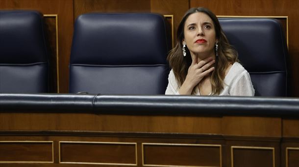 Irene Montero Espainiako Gobernuko Berdintasun ministroa. Argazkia: EFE