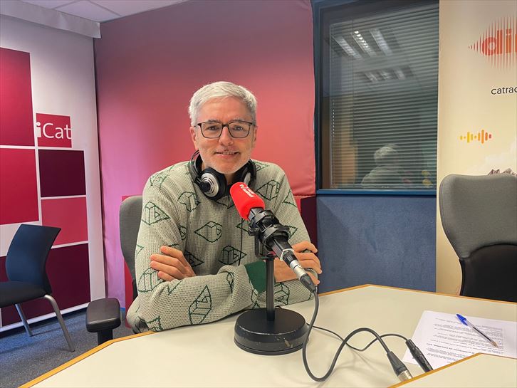 Mikel López Iturriaga también se acercó al programa