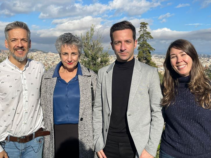 Iñalki Espiga, Sonia Hernando, Ramsden y María Suárez