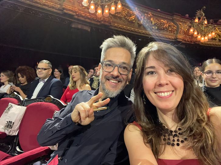 Iñaki Espiga y María Suárez... a la espera también