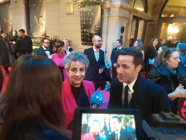 Entrevista antes de recibir el Ondas