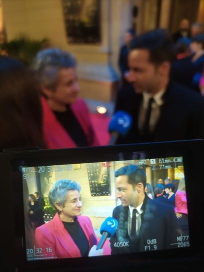 A las puertas del 'Gran Teatre del Liceu'