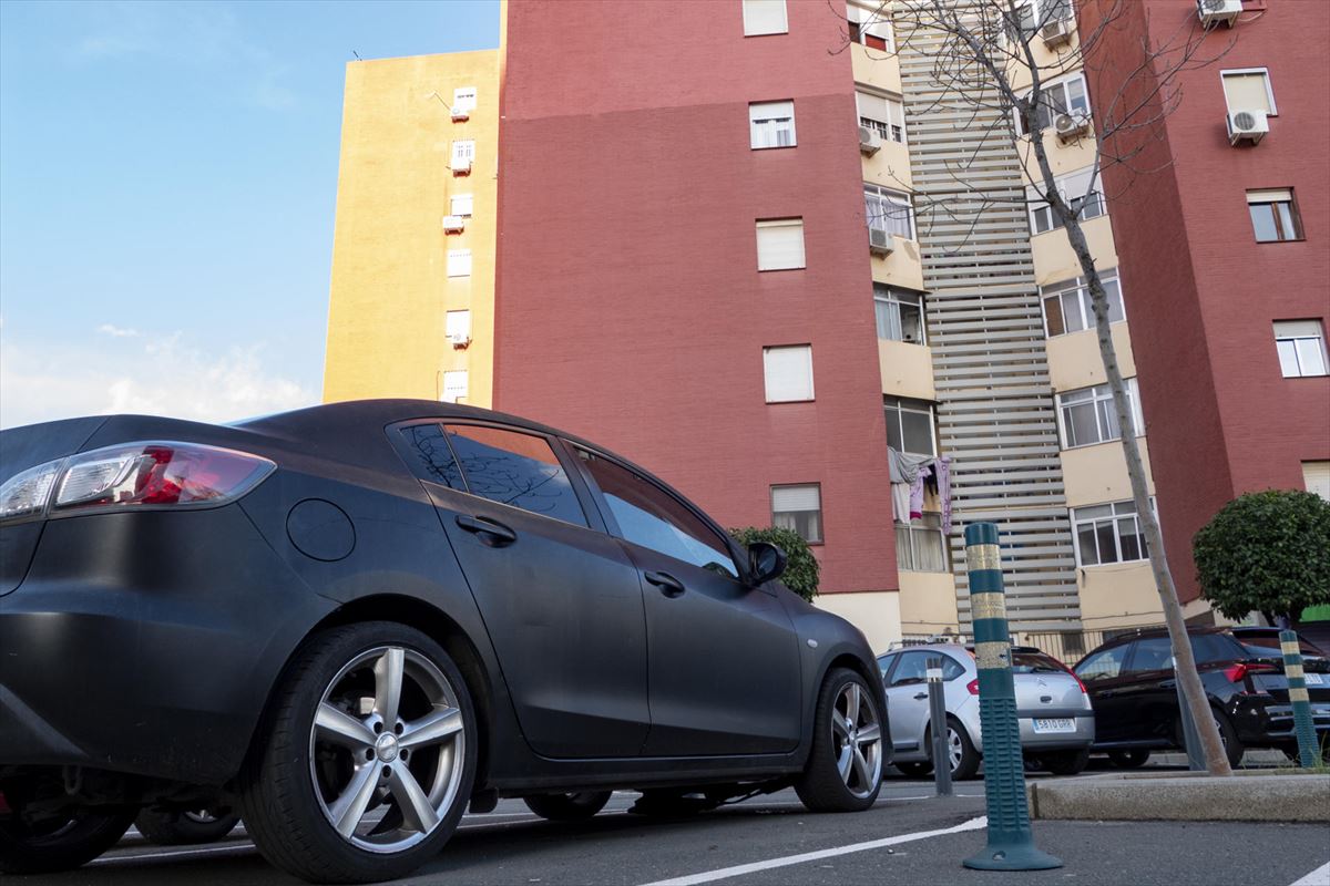 Lugar donde ha ocurrido el asesinato machista, en Dos Hermanas. Foto: Efe