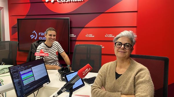 Oscar Lage y Almudena Cacho. Radio Euskadi.
