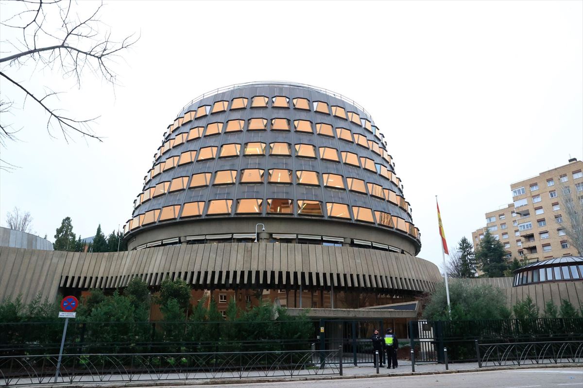 Sede del Tribunal Constitucional. Foto: EFE