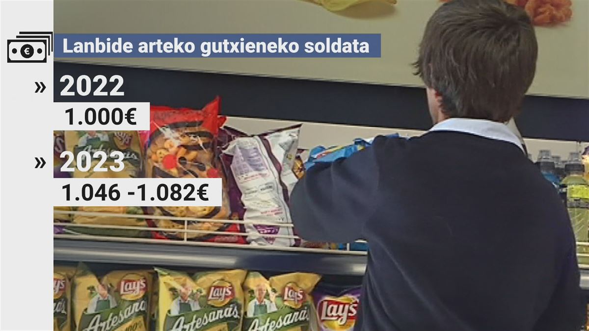 Gutxieneko soldata. EITB Mediaren bideo batetik ateratako irudia.