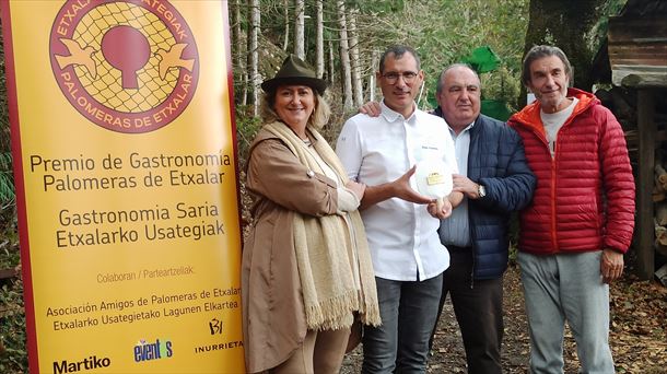 Patrimonio gastronómico navarro con el "X Premio "Palomeras de Etxalar"