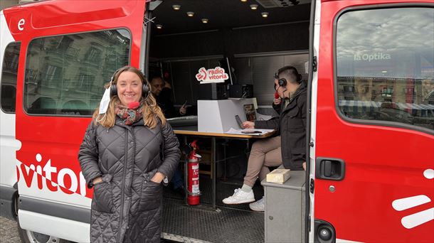 En el Mercado de Navidad 2022 Vitoria-Gasteiz