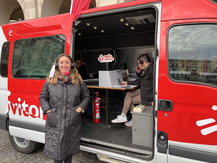En el Mercado de Navidad 2022 Vitoria-Gasteiz