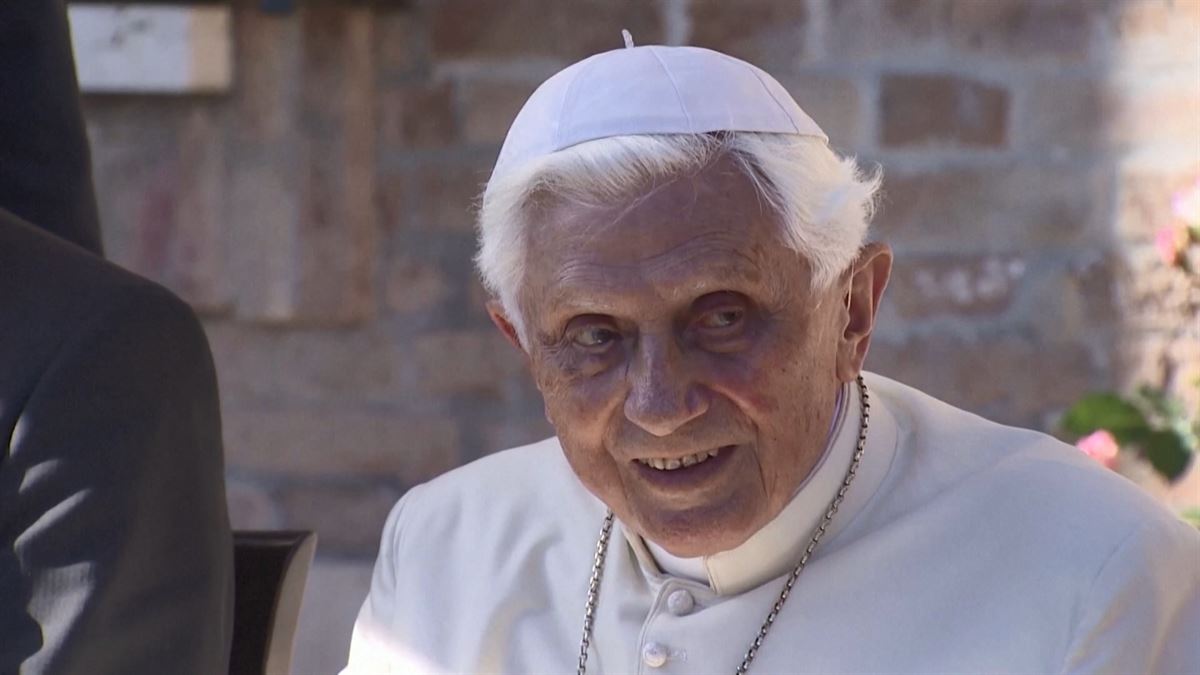 El papa emérito Benedicto XVI. Foto: Efe
