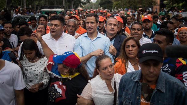 Juan Guaido Venezuelako oposizioaren burua, artxiboko irudi batean. Argazkia: EFE