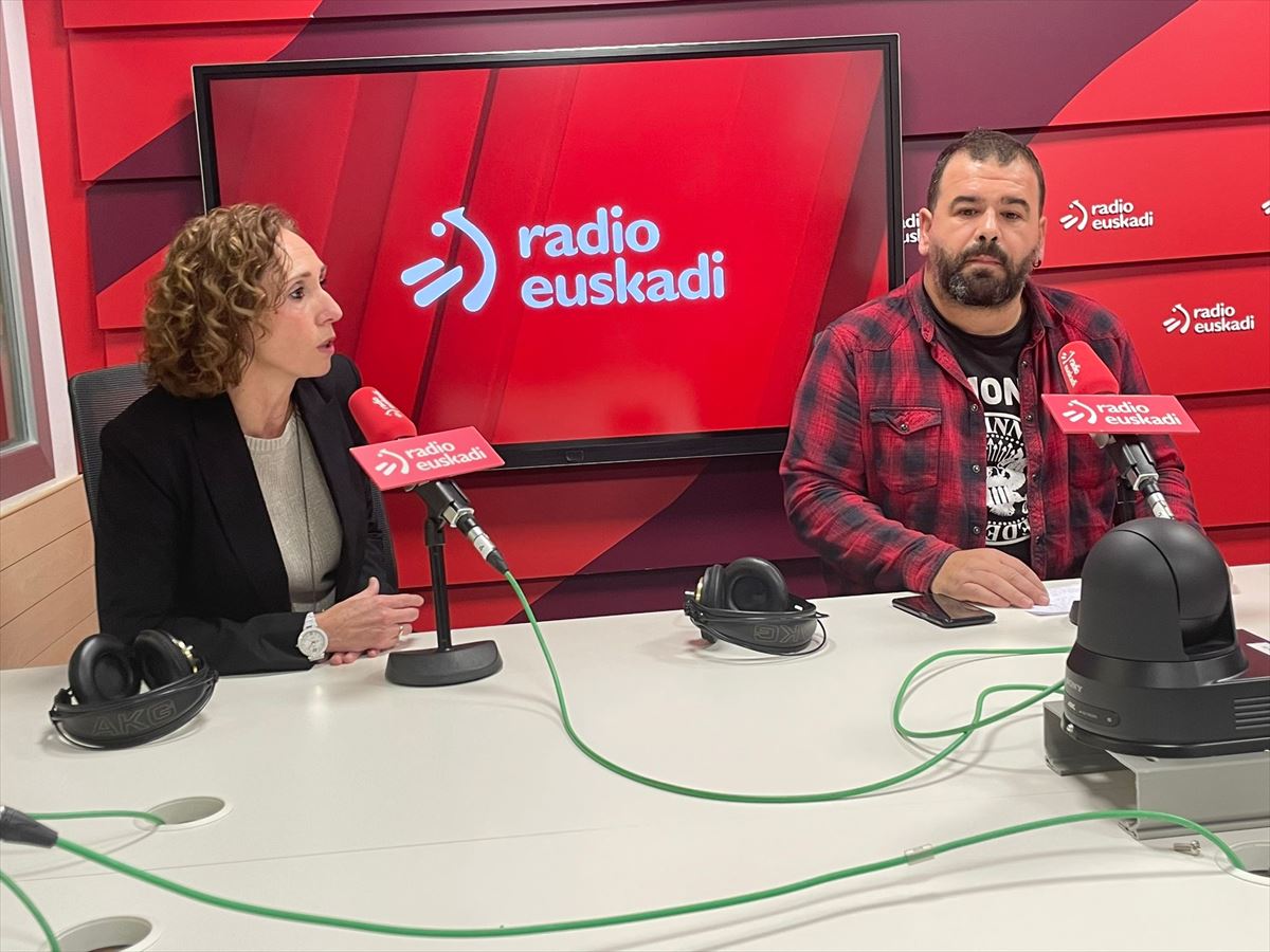 Mayor y Akarregi, en Radio Euskadi.