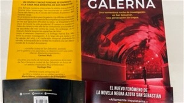 Portada de 'Galerna', novela negra de Peru Cámara. Foto: Distrito Euskadi