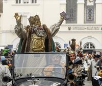 Los Reyes Magos llegan a Vitoria-Gasteiz en tren