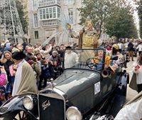 Así ha sido la llegada de los Reyes Magos a Vitoria-Gasteiz
