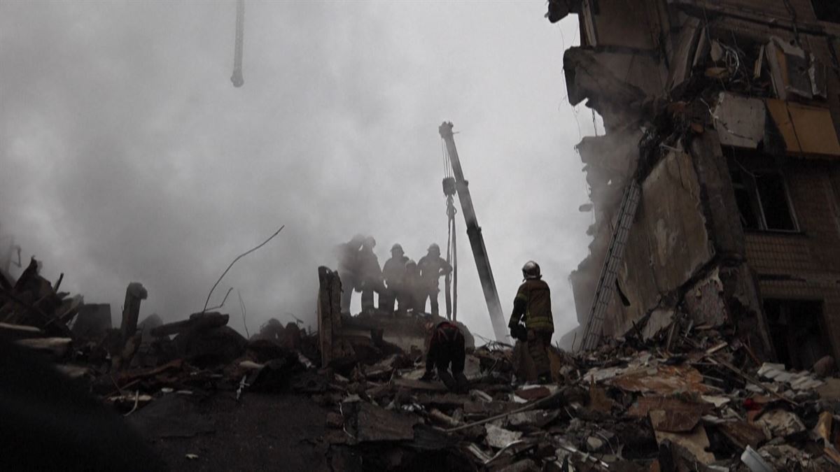 Imagen de archivo del conflicto en Ucrania.