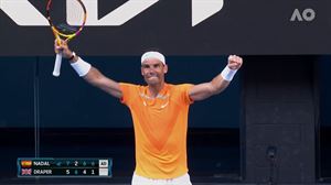 Nadalek ondo landutako garaipen batekin hasi du 2023ko Australiako Irekia