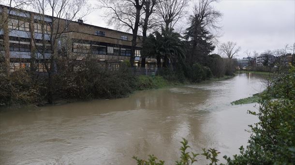 Gobela ibaia, Getxo parean. Argazkia: EFE