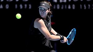 Garbiñe Muguruza se despide en primera ronda de Australia