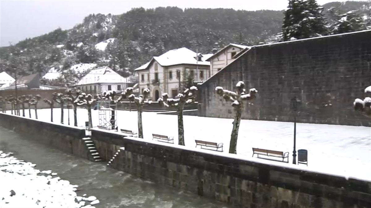 Nieve en Navarra