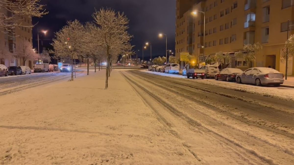 Elurra Gasteiz. Radio Vitoriaren bideo batetik ateratako irudia.