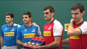 Ezkurdia-Martija eta Irribarria-Zabaleta bikoteak lehiatuko dira ostiral honetan Binakakoan