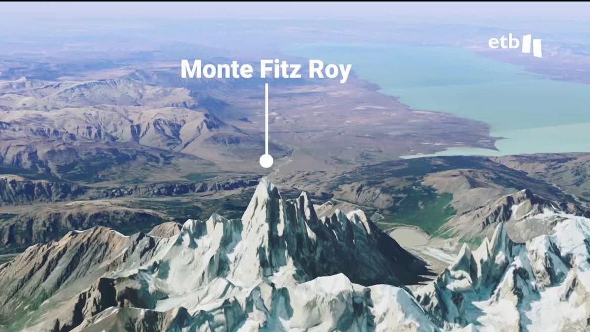 El pico Fitz Roy se encuentra en la frontera entre Argentina y Chile. Imagen: flickr