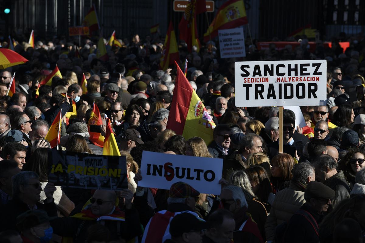 Manifestación en Madrid- EFE.