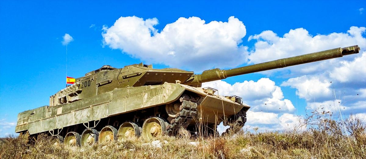Leopard 2E. Argazkia: Espainiako Gobernuko Defentsa Ministerioa