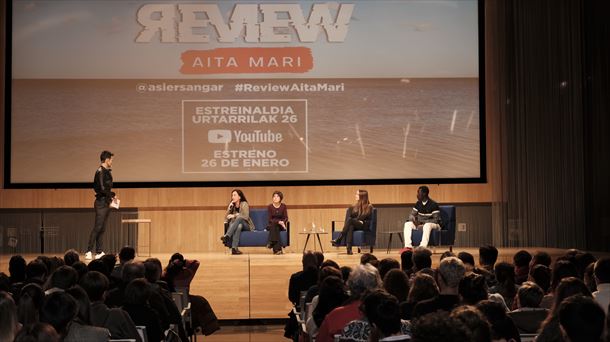 Preestreno de 'Review: Aita Mari' . Imagen: EITB