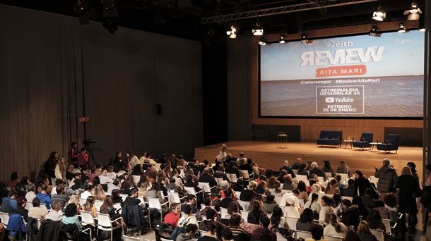 Preestreno de 'Review: Aita Mari' . Imagen: EITB