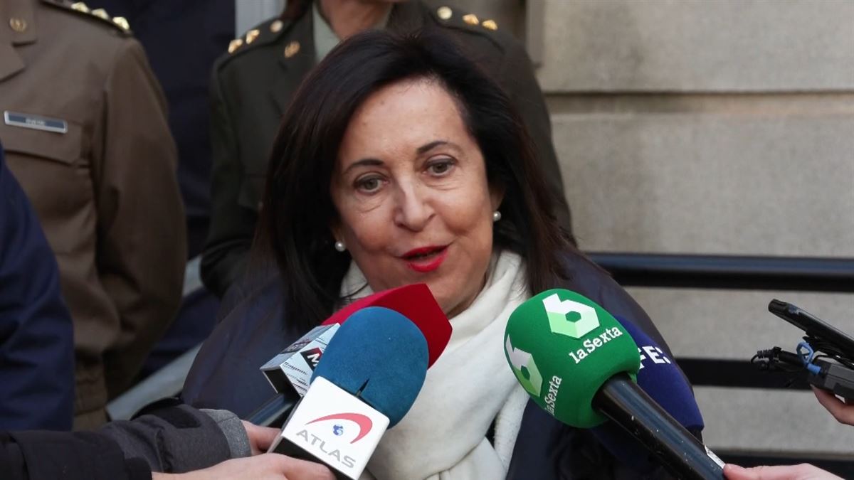 Margarita Robles, Espainiako Defentsa ministroa. Foto: EFE
