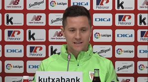 Herrera: ''Desde el día en que volví, ya sabía cuánto tiempo iba a estar en el Athletic y con qué contrato''