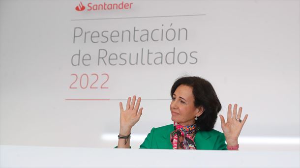 La presidenta del Banco Santander, Ana Botín. Foto: EFE