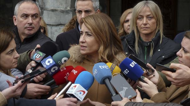 Raquel Sanchez Espainiako Gobernuko Garraio, Mugikortasuna eta Hiri-Agendarako ministroa. EFE