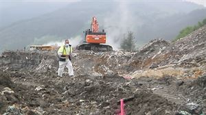 Jaurlaritzak berehala esku hartuko du Zaldibarko zabortegian, lursailaren ezegonkortasunarekin kezkatuta