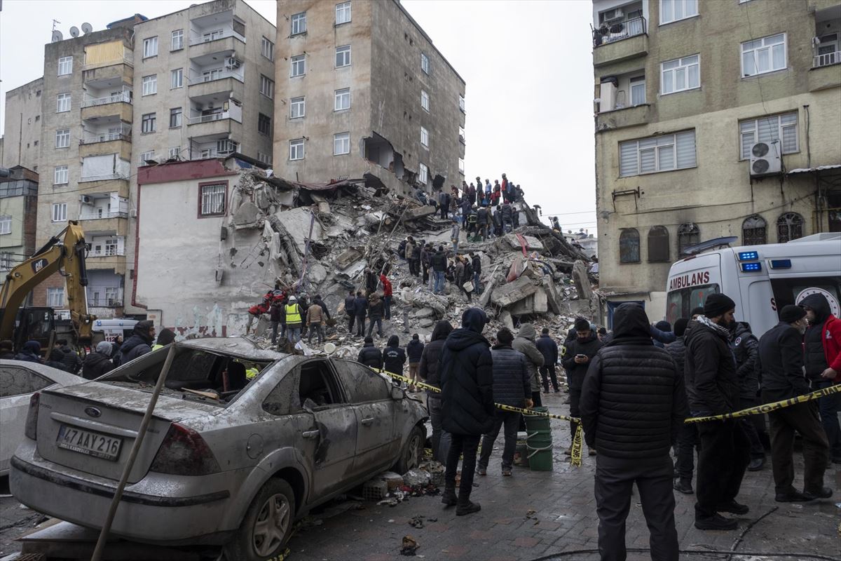 Terremoto en Turquía. Foto: EFE