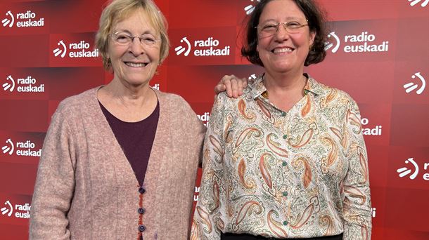 Soledad Puértolas y Elena Cianca. Fuente Distrito Euskadi