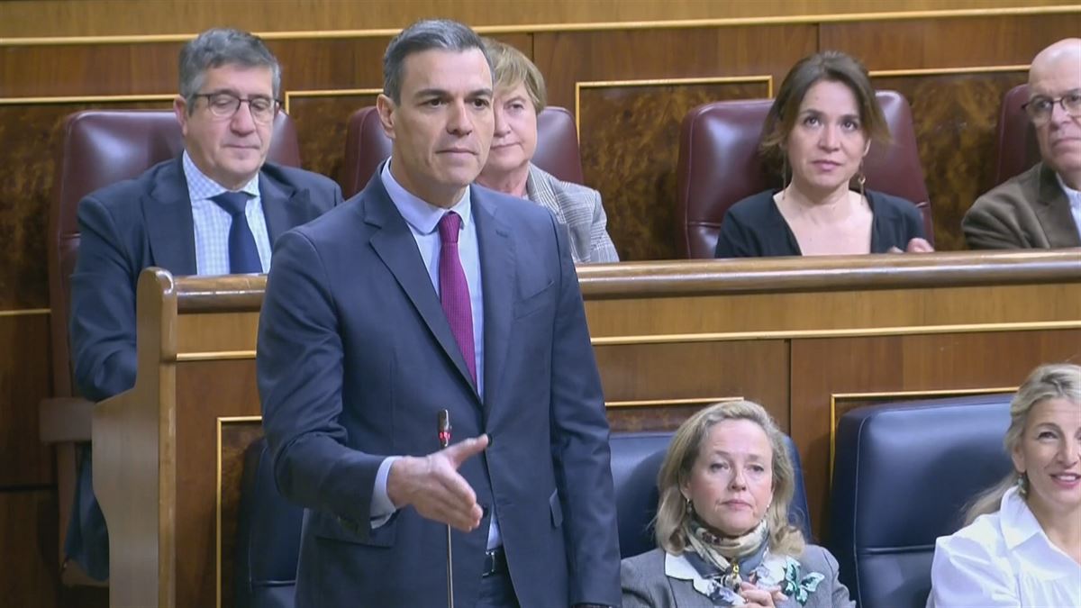 Pedro Sanchez. EITB Mediaren bideo batetik ateratako irudia.