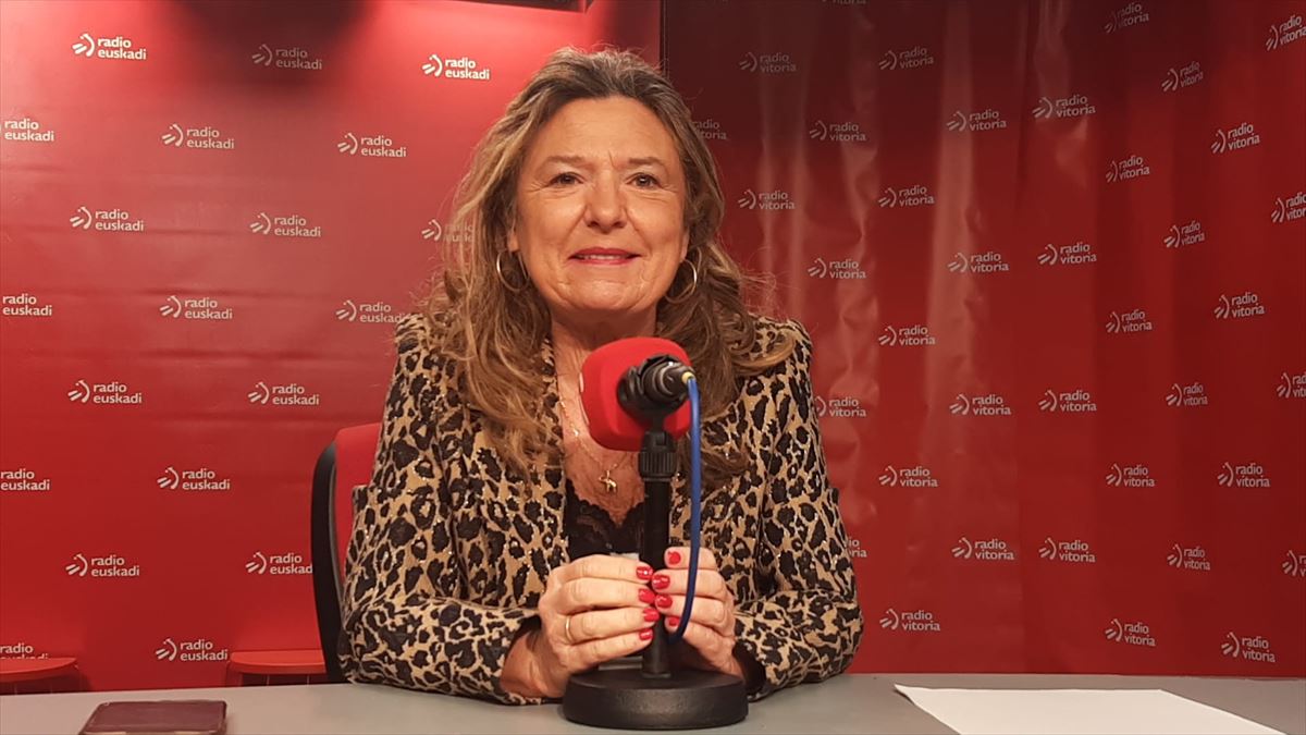Gotzone Sagardui, hoy, en Radio Euskadi
