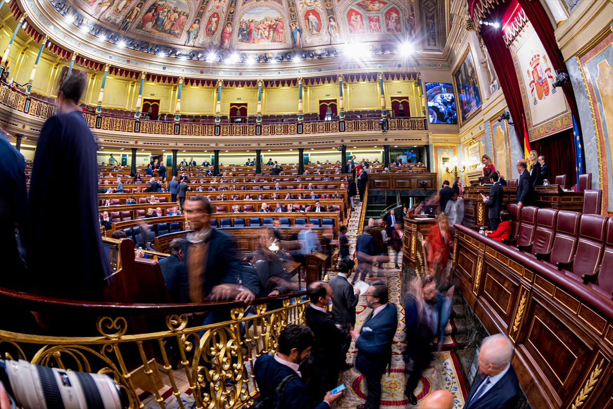 Congreso de los Diputados. Foto: EFE