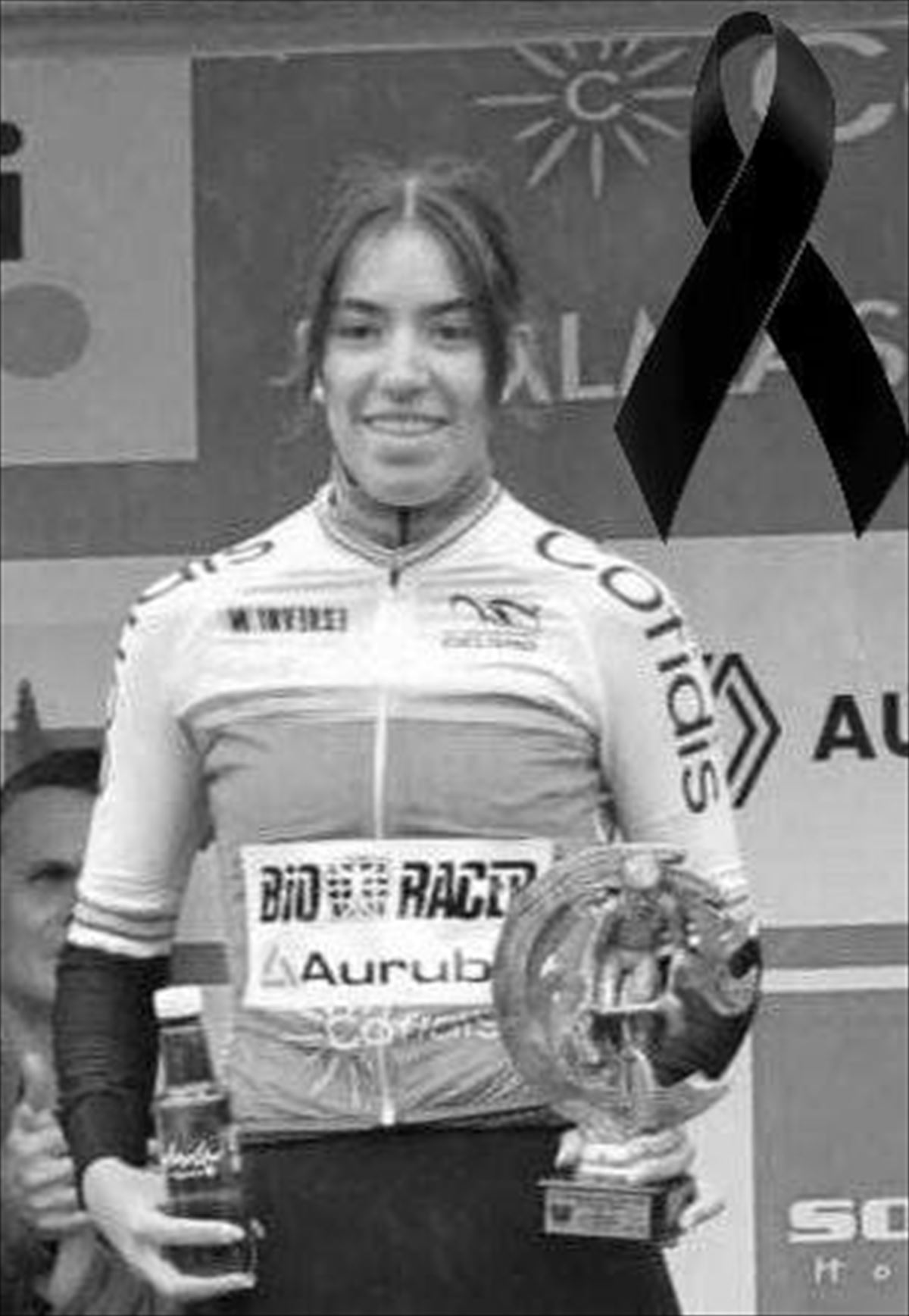 Domínguez, en la foto compartida por Sopela Women's Team