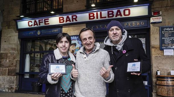 Ganadores de la XX edición del Premio Café Bar Bilbao