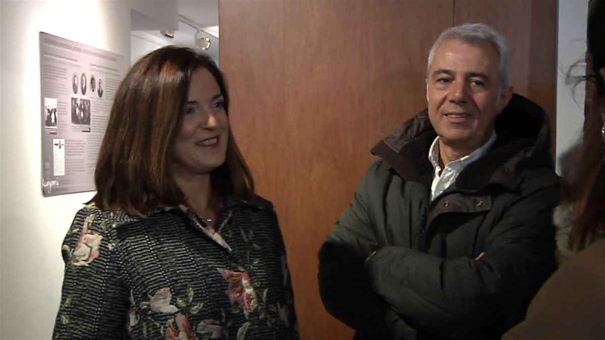 Beatriz Artolazabal, candidata del PNV a la alcaldía de Vitoria-Gasteiz. Imagen de un vídeo de EITB.