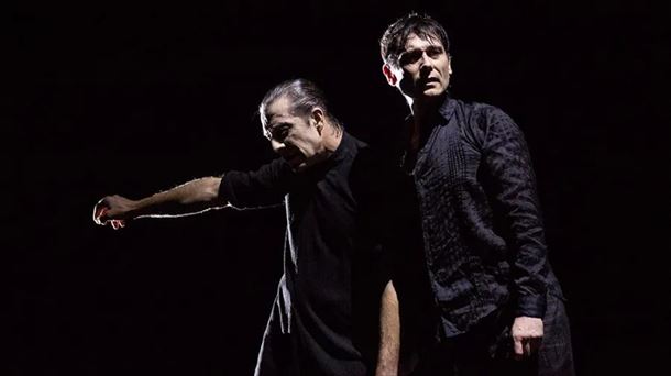 Imagen de Andrés Marín y Jon Maya interpretando 'Yarin'