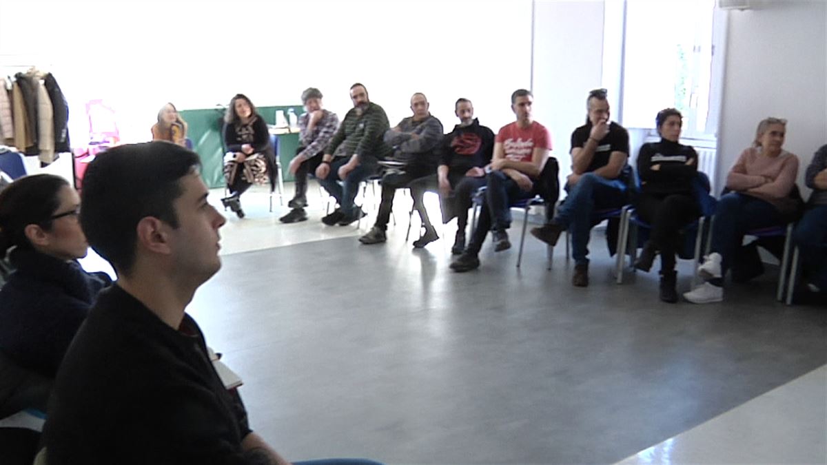 Curso sobre agresiones machistas en Vitoria-Gasteiz. Imagen: EITB Media.